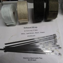 Harley,Choppers,Customs.Bobbers Exhaust Wrap..**L@@K**