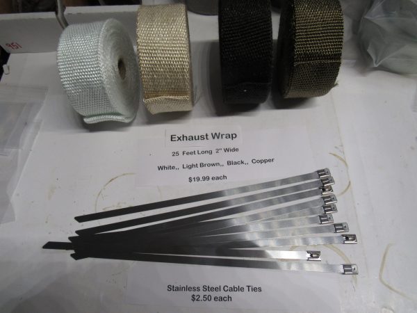 Harley,Choppers,Customs.Bobbers Exhaust Wrap..**L@@K**