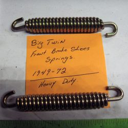 Harley Panhead,Shovelhead Heavy Duty Front Brake Shoe Springs. 1949-72