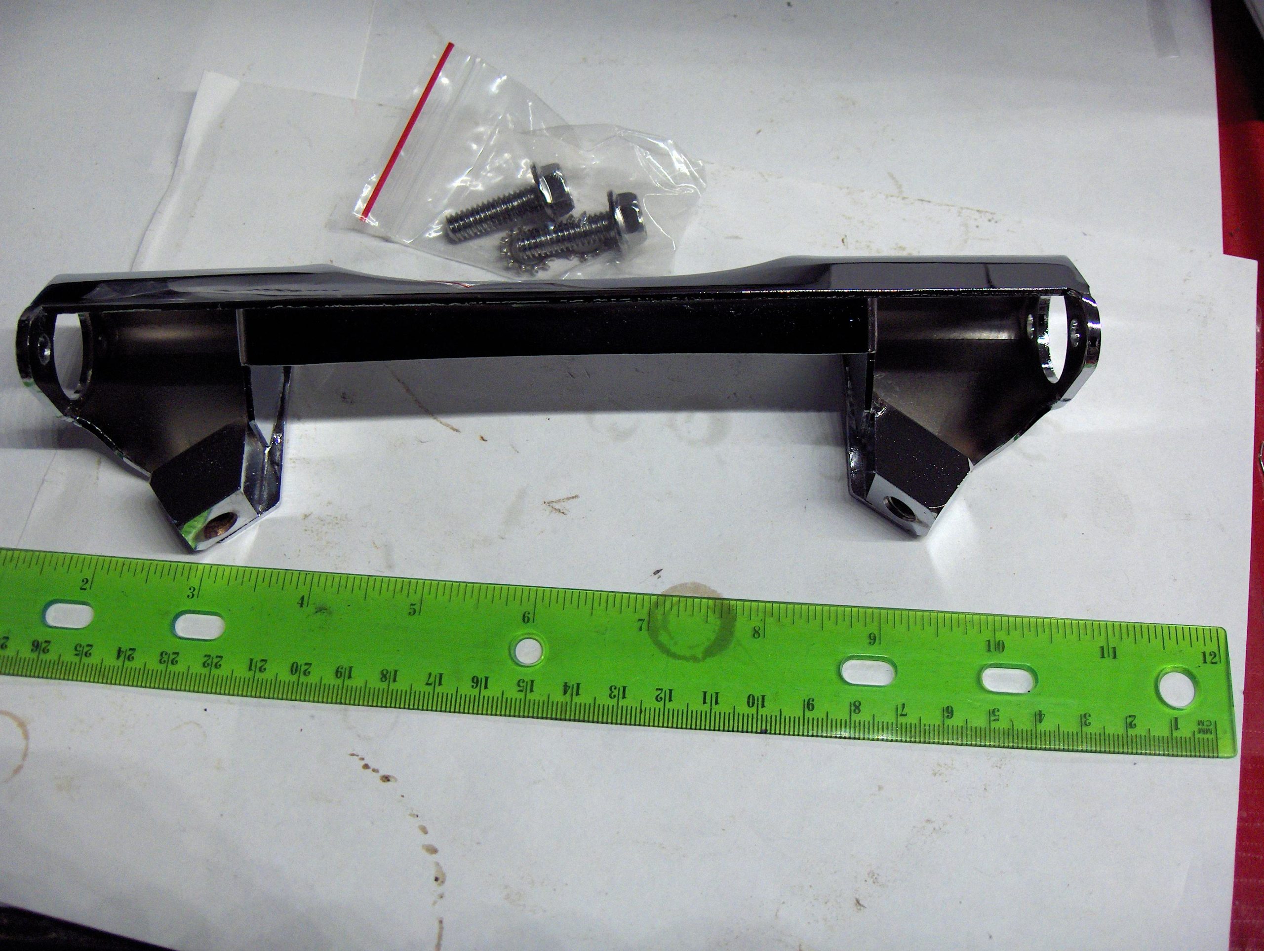 Harley Shovelhead FLH 9" Chrome Rear Turn Signal Light Bar 1974-UP?? - Image 4