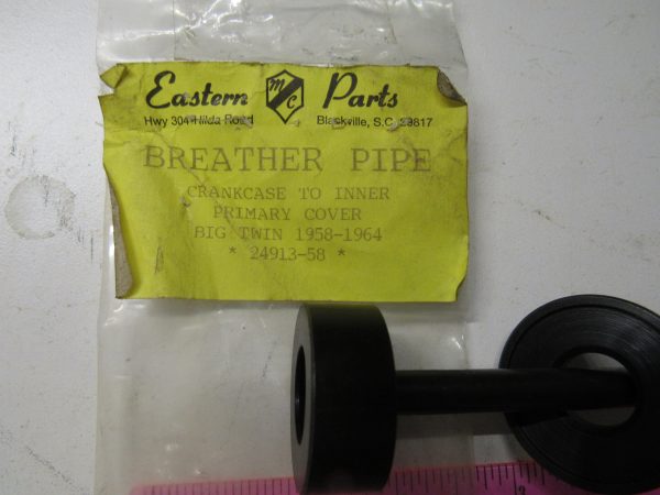 Harley Panhead Crankcase To Inner Primary Breather Pipe.1958-64 P/N 24913-58 - Image 3