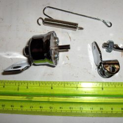 Harley Knucklehead,Panhead,Chrome Brake Light Switch Kit  1936-57. P/N 72003-34