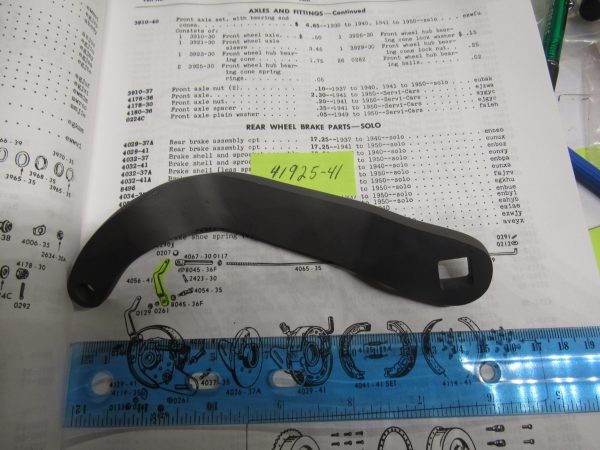 Harley 45 Flathead,WL,WLA,WLC,WLD Rear Brake Arm 1941-52  P/N 41925-41 - Image 2
