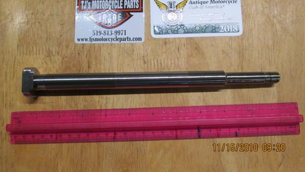Harley Davidson 45 Flathead Chrome Rear Axle.. WL,WLA,WLC 1941-52 P/N 41551-41 - Image 2