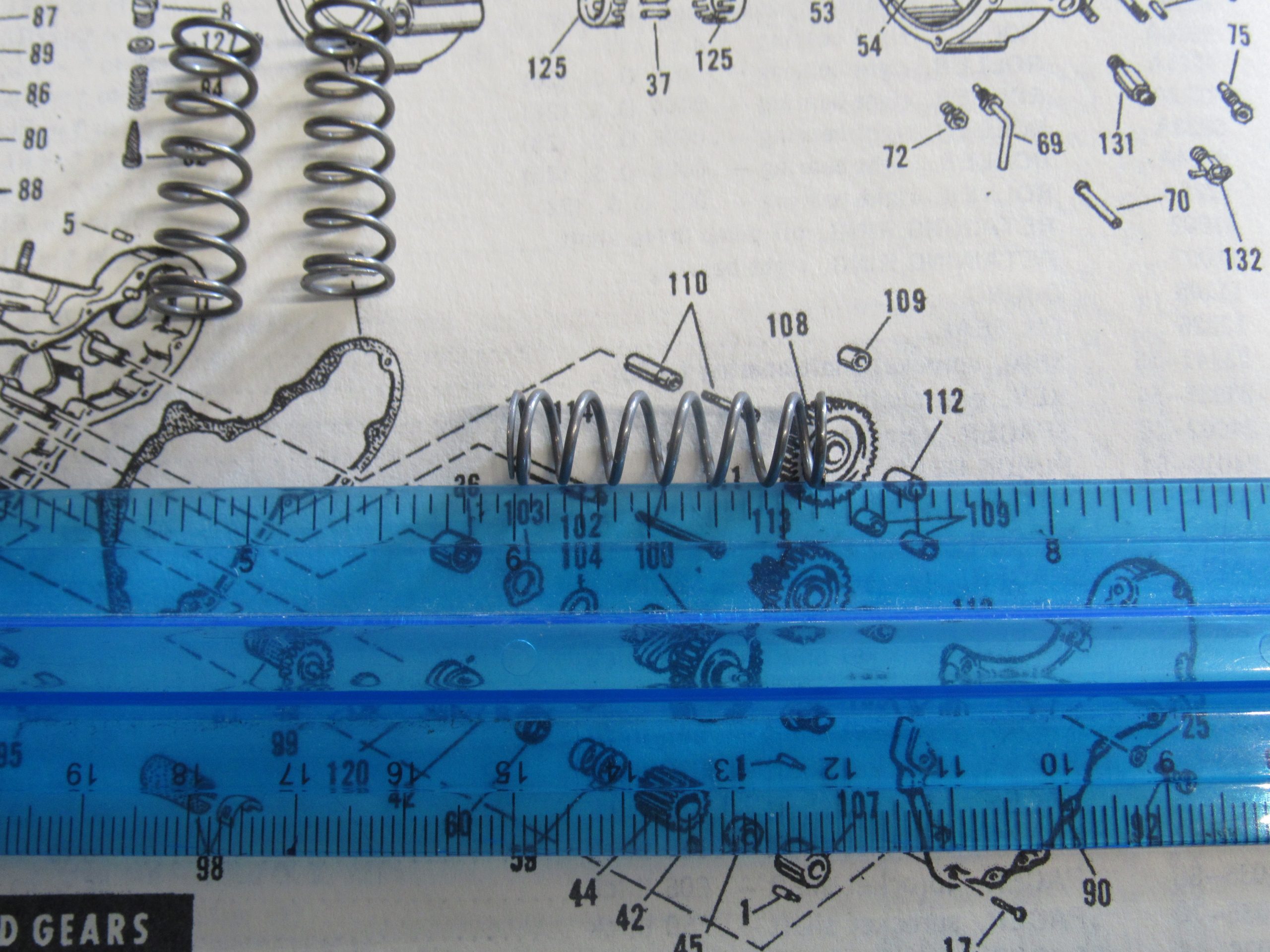 Harley Flat Side Shovelhead Tappet Oil Screen Springs  1966-69 - Image 3