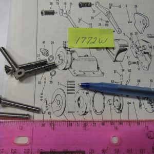 Harley Panhead,Shovel,Transmission Ratchet Top Shifter Screw Set P/N 1772W