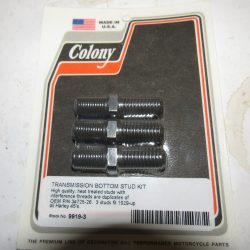Harley 45 Flathead Solo & Servi-car Tranny Bottom Studs 1929-73 P/N 34725-26