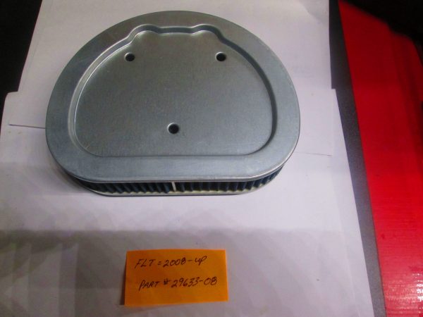 Harley Twin Cam FLT Touring Models Washable Air Filter  2008-Up. P/N 29633-08