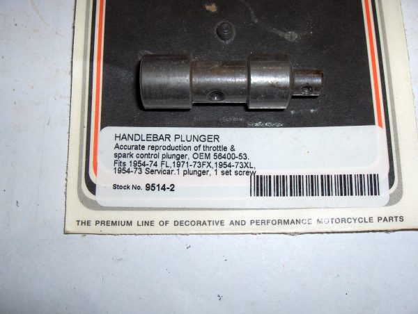 Harley Panhead,Shovelhead,Sportster Handlebar Plunger 1954-73 P/N 56400-53 - Image 2