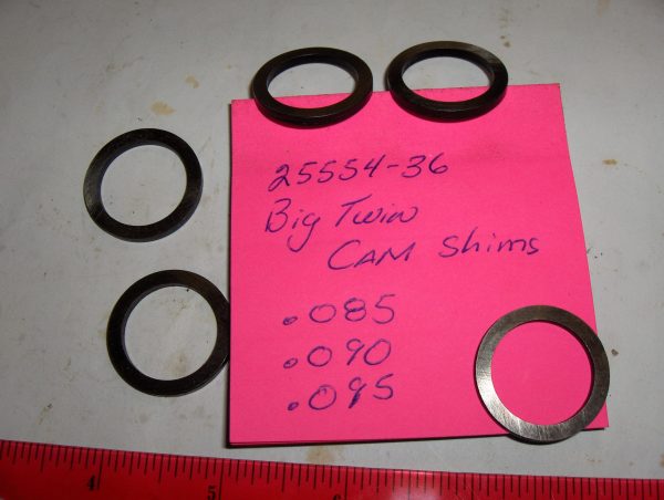 Harley Knucklehead,Panhead,Shovelhead,Evo Cam Shims 1936-98 - Image 3