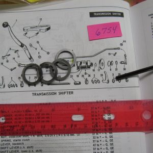 Harley Big Twin,45 Flathead Tranny Shifter Fork Thrust Washer 1935-79 P/N 6754