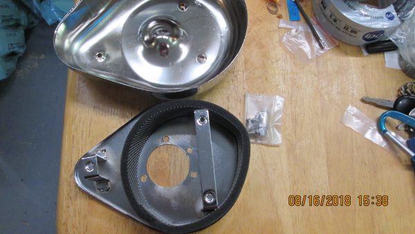 Harley Shovelhead,Sportster,Evo,Chrome Tear Drop Air Cleaner 1972-89 - Image 2
