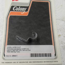Harley Knucklehead,Panhead,45 Horn Wire Clip  1938-57  P/N 9973