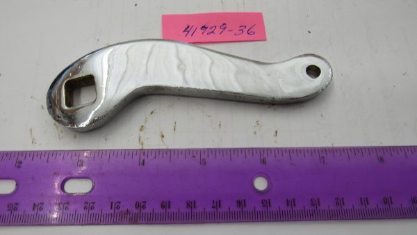 Harley Knuckle,Pan,Rear Mechanical Brake Lever *Chrome* 1936-57 P/N 41929-36 - Image 5