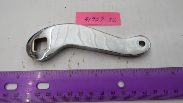 Harley Knuckle,Pan,Rear Mechanical Brake Lever *Chrome* 1936-57 P/N 41929-36