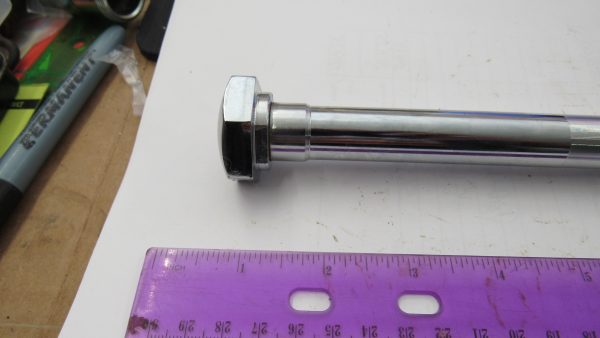 Harley,Knucklehead,Panhead,Chrome Rear Axle .1936-57..P/N 41552-36 - Image 3