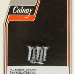 Harley 45 Flathead Solo and Servi-car Transmission Side Cover Screws**CHROME** 1929-73 P/N 2278