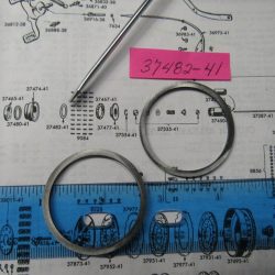 Harley 45 Flathead, Clutch Gear Roller Thrust Washer. 1941-73.P/N 37482-41