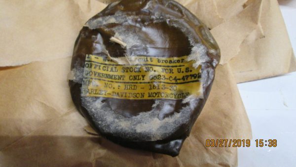 Harley Knuckle,Pan,45 Flathead Circuit Breaker Wire**NOS** 1936-60.P/N 32689-30B or Old # 1613-30 - Image 9