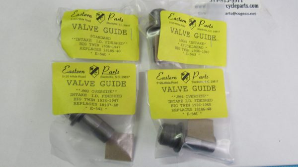 Harley Knucklehead Cast Iron Intake Valve Guides .. STD..1936-47. P/N 18185-40