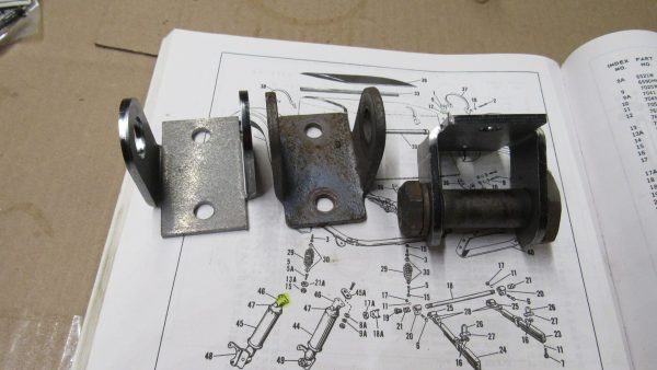 Harley Servi-car Upper Shock Absorber Brackets 1942-73 P/N 85211-42 - Image 9