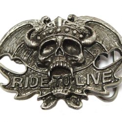 Harley Ride To Live Belt Buckle