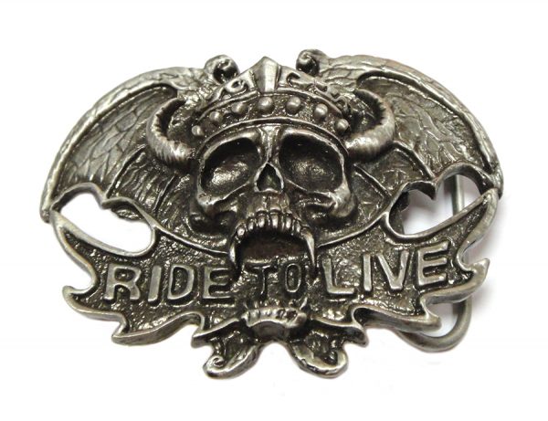 Harley Ride To Live Belt Buckle