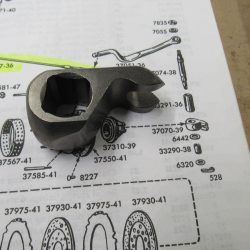 Knucklehead,Panhead,Shovelhead Clutch Release Finger 1941-84  P/N 37070-39B