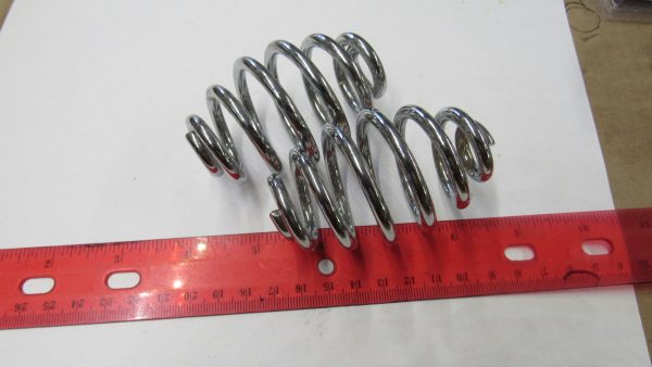 Harley,Triumph,Honda,Customs,Choppers 3" Chrome Seat Springs - Image 2