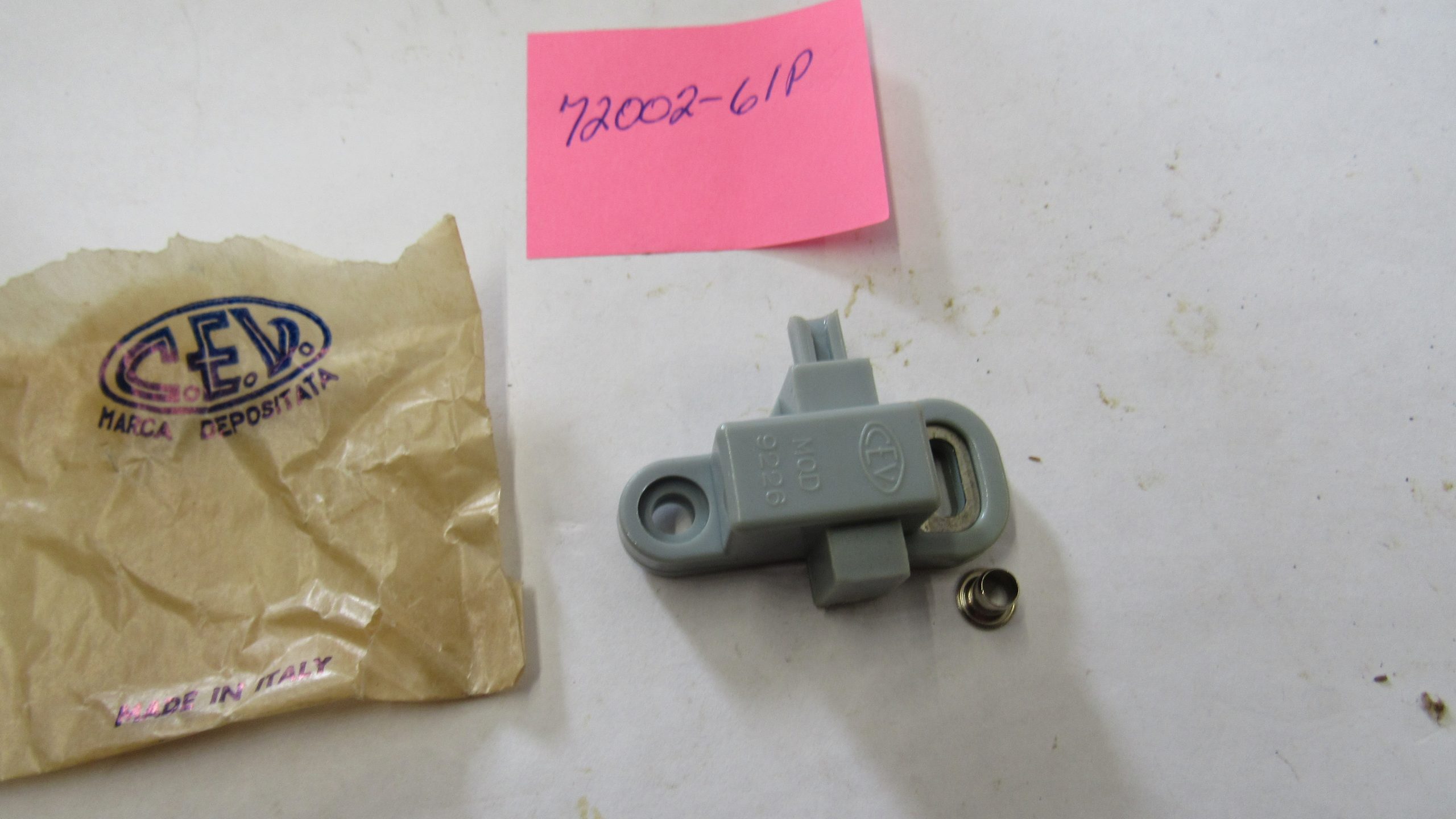 Harley Aermacchi 1961-1968 C, H, SS Sprint Stoplight Switch  P/N 72002-61P - Image 3