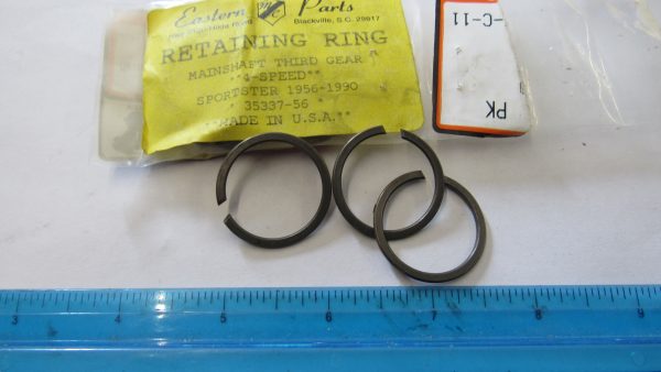 Harley Sportster Third Gear Mainshaft Reaining Ring 1956-90 P/N 35337-56 - Image 2