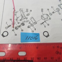 Harley Shovelhead Shifter Rod Snap Ring 1979-84  P/N 11016