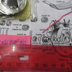 Harley Knucklehead, Panhead Right Side Case Bushing Washer 1940-54  P/N 24690-40