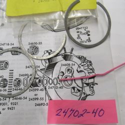 Harley Knucklehead, Panhead, U, UL,  Case Bushing Retaining Ring 1940-54  P/N 24702-40