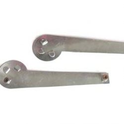 Harley Panhead Tank Emblem Mount Strips for Gas Tank 1961-62