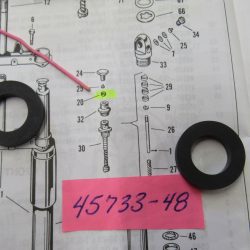 Harley Panhead,Shovel,Evolution,Twin Cam Fork Cap Oil Seals 1949-UP?? P/N 45733-48