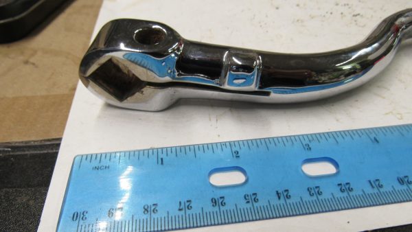 Harley 45 Flathead Servi-car Transmission Chrome Kicker Starter Arm 1938-63 P/N 33058-29 - Image 6
