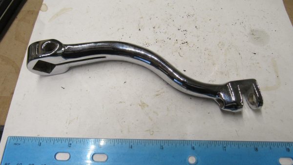 Harley 45 Flathead Servi-car Transmission Chrome Kicker Starter Arm 1938-63 P/N 33058-29 - Image 2