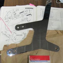 Genuine Harley Shovelhead Saddlebag Rail Support Bracket *NOS* 1968-UP??  P/N 90808-68