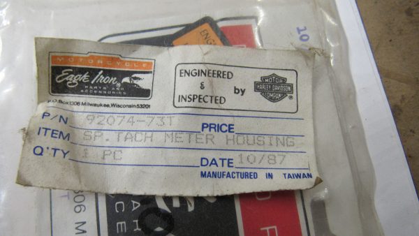Genuine Harley Shovelhead,Sportster Speedo & Tach Housing 1973-UP?  P/N 92074-73T - Image 3