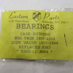 Harley Knucklehead,Panhead Right Side Case Bushing Bearings*OVERSIZE .0004* 1937-54 P/N 9263