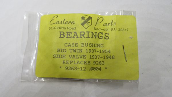 Harley Knucklehead,Panhead Right Side Case Bushing Bearings*OVERSIZE .0004* 1937-54 P/N 9263