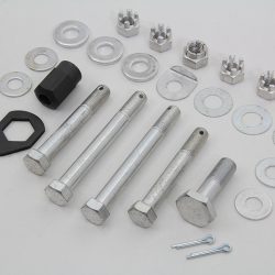 Harley,Knucklehead,Panhead,Shovel Motor Mount Kit .*Cadnium* 1936-69