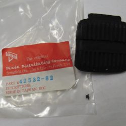 Harley Shovelhead FX Brake Pedal Rubber with Stud. 1982-UP?? P/N 42532-82