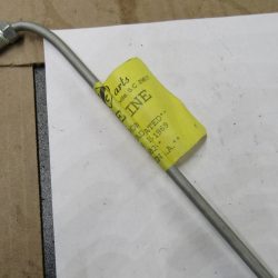 Harley Panhead Steel Rear Brake Line 1958-69. P/N 42302-58