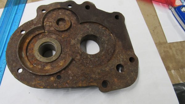 **USED** Harley 45 Flathead Transmission Side Cover 1941-63 P/N 34821-41 - Image 3