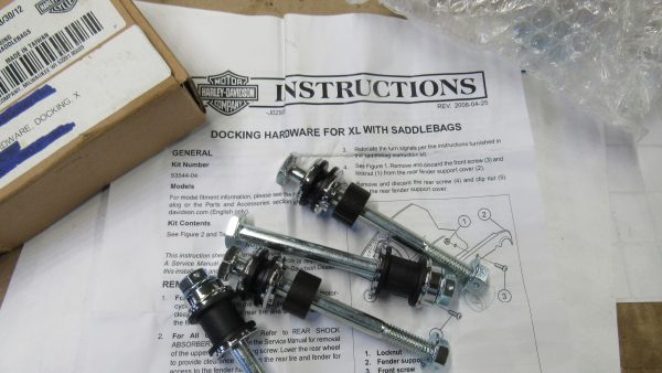 Genuine Harley Sportster Docking Hardware Kit. 2004-UP?? P/N 53544-04 - Image 4