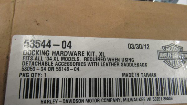 Genuine Harley Sportster Docking Hardware Kit. 2004-UP?? P/N 53544-04 - Image 3