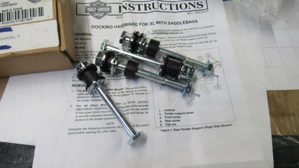 Genuine Harley Sportster Docking Hardware Kit. 2004-UP?? P/N 53544-04