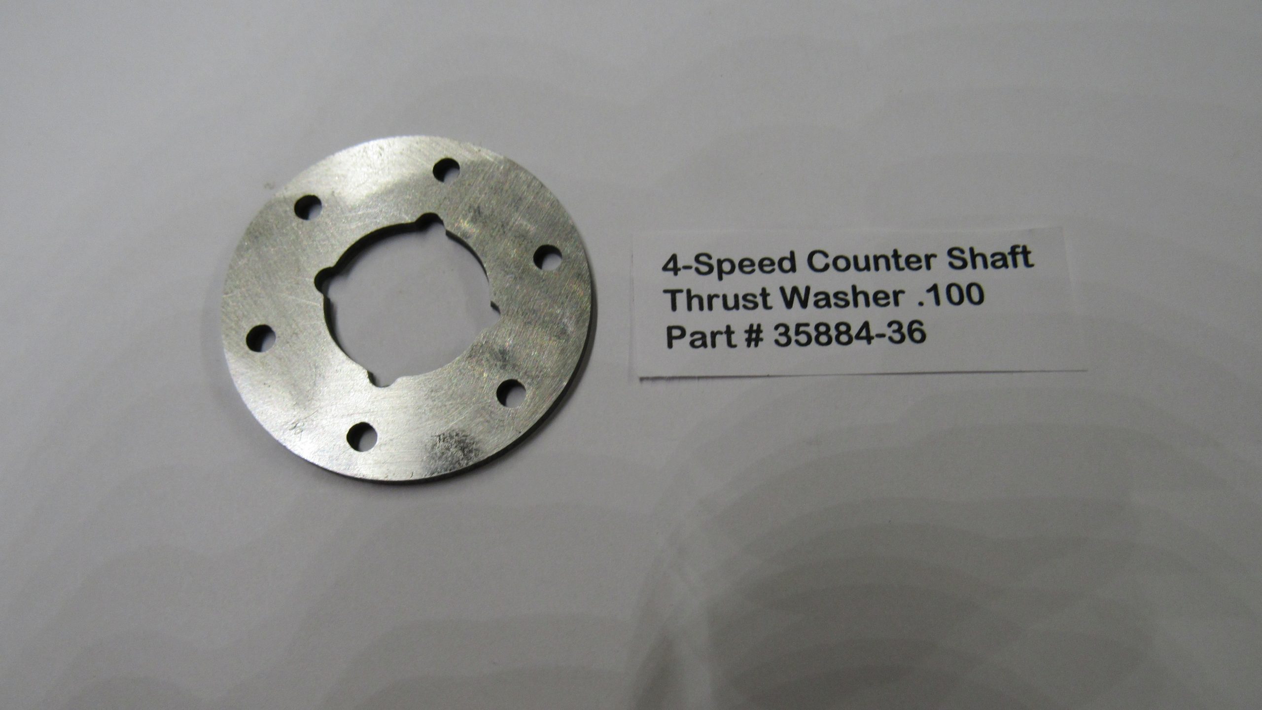 Harley Knuckle,Pan,Shovelhead 4-Speed Transmission Counter Shaft Thrust Washer .100 1937-84 P/N 35884-36